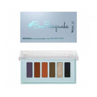 PALETA DE SOMBRAS BOCA ROSA #BEMBASIQUINHA PALETA DE SOMBRAS BOCA ROSA #BEMBASIQUINHA