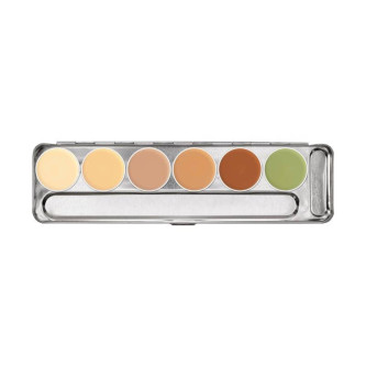 PALETA 6 CORES BP 1 KRYOLAN DERMACOLOR