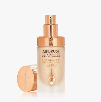 4 WARM AIRBRUSH FLAWLESS FOUNDATION BASE CHARLOTTE TILBURY
