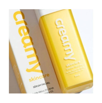 SERUM FACIAL ACIDO LATICO 5% AHA 30ML - CREAMY