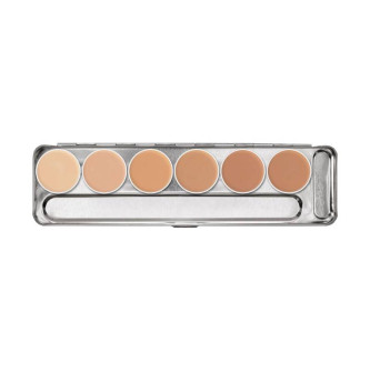 PALETA 6 CORES D1W - D6W DERMACOLOR KRYOLAN