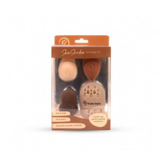 Kit de Esponja Skin Shades + Porta Esponja - klass vough Kit de Esponja Skin Shades + Porta Esponja - klass vough