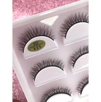 CARTELA DE CÍLIOS X25