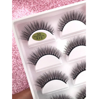 CARTELA DE CÍLIOS X15