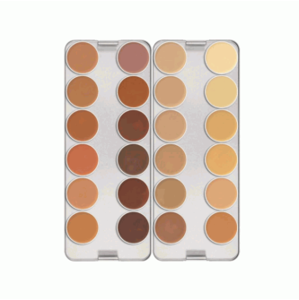 PALETA DERMACOLOR 24 CORES KRYOLAN
