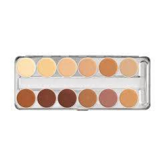 PALETA KRYOLAN 12 CORES BRASIL KRYOLAN