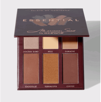 PALETA DE CONTORNO ESSENTIAL MARIANA SAAD PALETA DE CONTORNO ESSENTIAL MARIANA SAAD