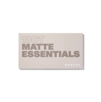 18CT MATTE ESSENTIALS PALETA SOMBRAS MORPHE