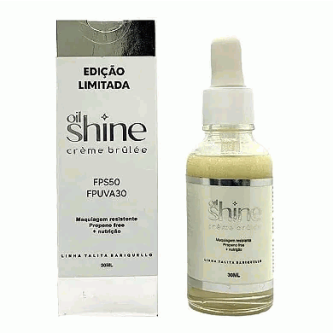 BLINDAGEM OIL SHINE CREME BRULEÉ TALITA BARRIQUELO